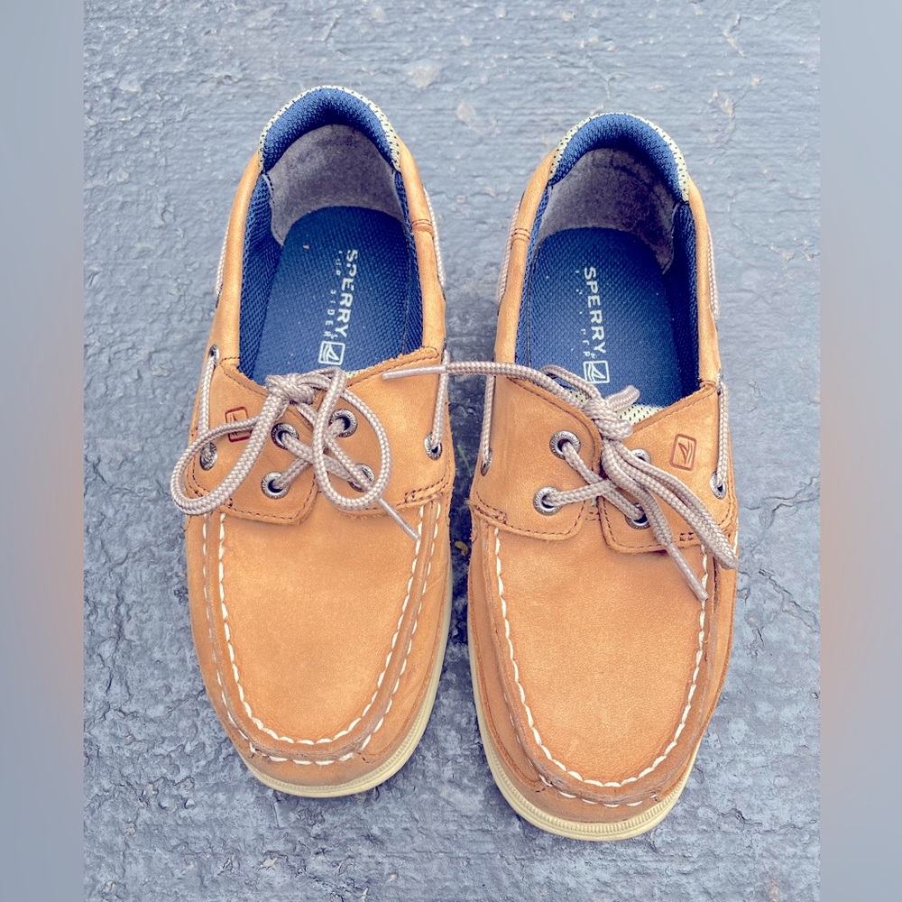 Sperry Lanyard Boys Boat Shoes